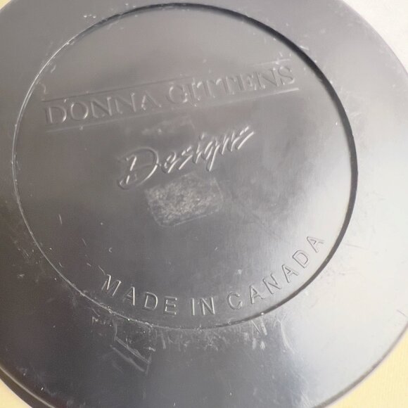 Donna Gittins Sculptural Vintage Candle Holder Black & Bronze Made in Canada - Picture 5 of 10